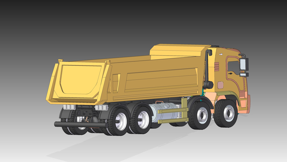 دانلود پروژه طراحی کامیون معدن با جزییات کامل (1)