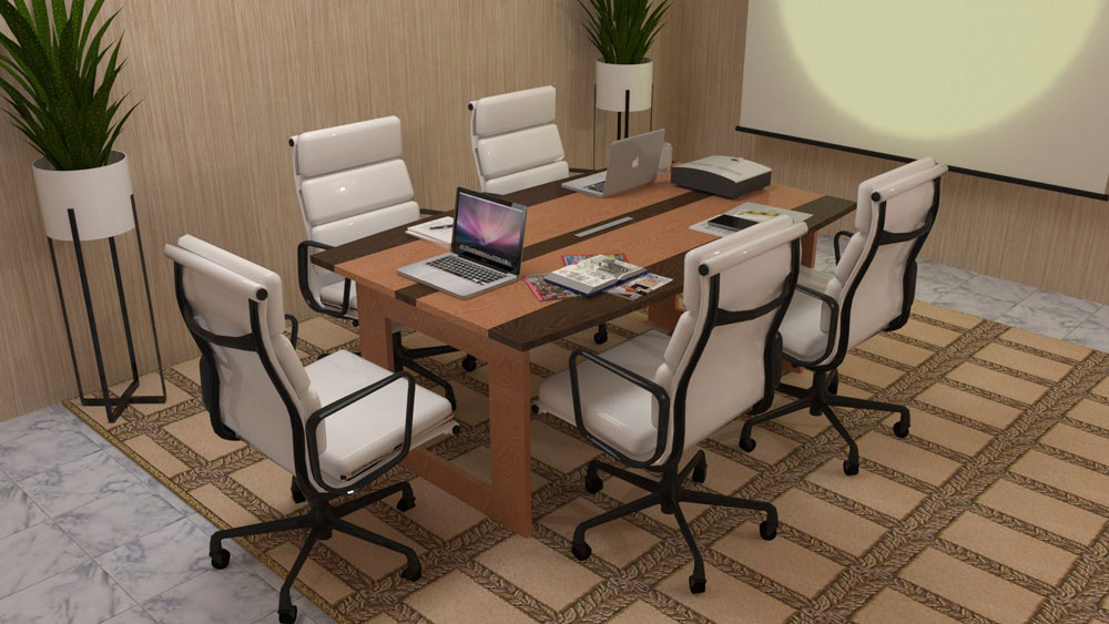دانلود پروژه طراحی میز و صندلی اداری