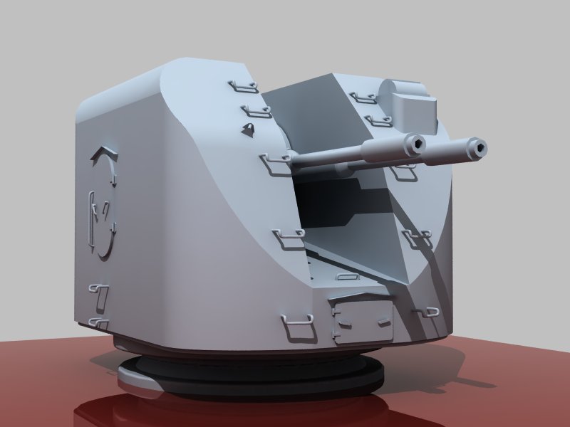 دانلود پروژه طراحی توپ جنگی ناو AK-726