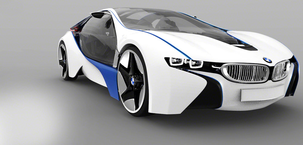 دانلود پروژه طراحی خودرو ب ام و BMW i8 Concept (2)