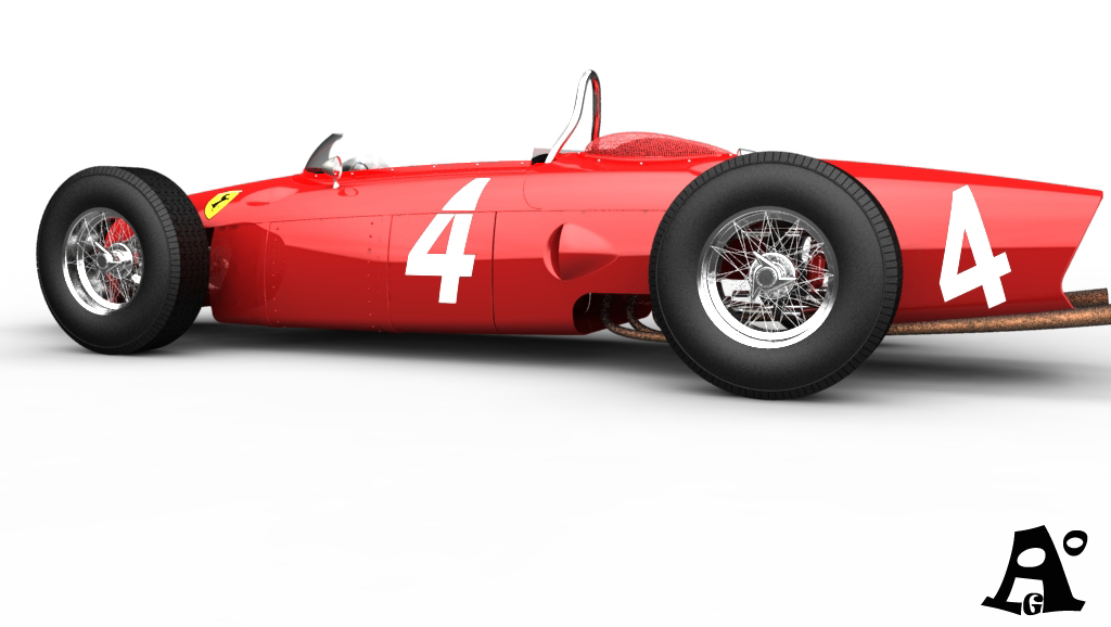 دانلود پروژه طراحی خودرو فراری Ferrari 156 F1 (2)