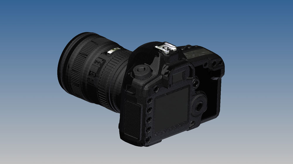 دانلود پروژه طراحی دوربین کانن Canon 5D