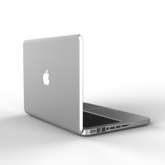 دانلود پروژه طراحی لپ تاپ مک بوک پرو MacBook Pro