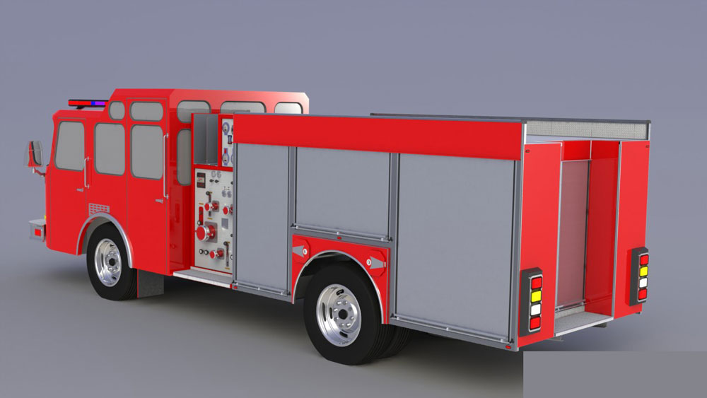 دانلود پروژه طراحی ماشین آتش نشانی (1)