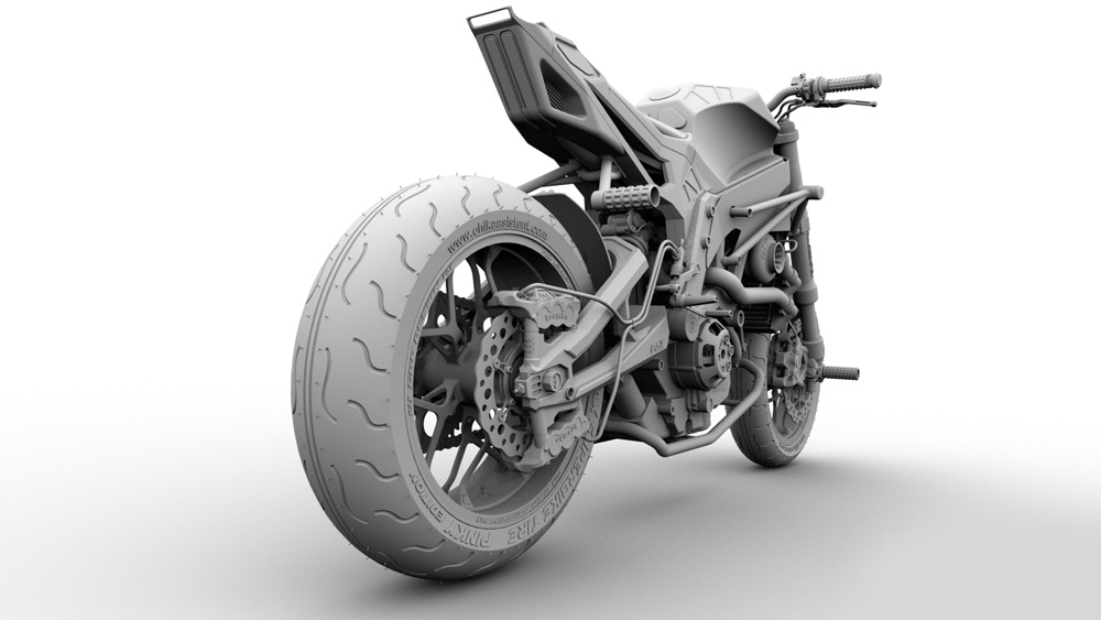 دانلود پروژه طراحی موتورسیکلت اسپرت (1)