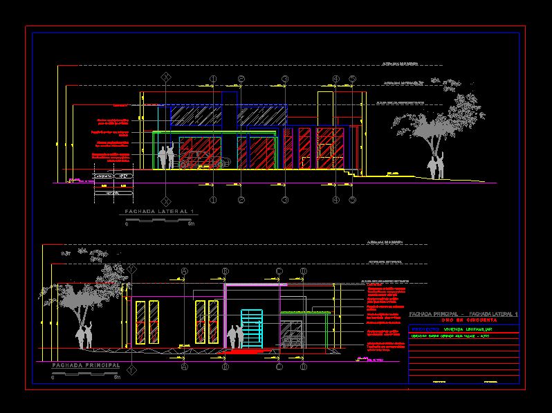 دانلود پروژه طراحی نقشه و پلان خانه ویلایی (5)