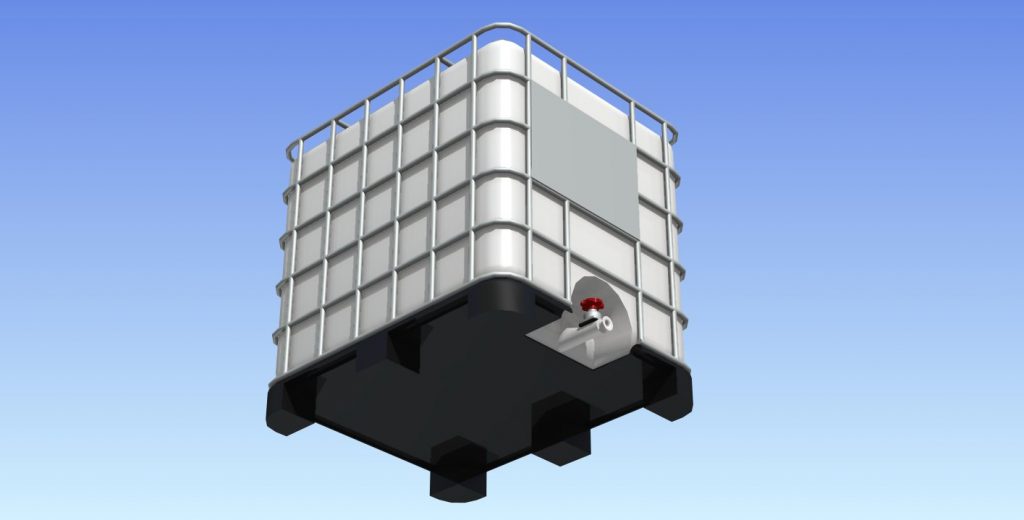 دانلود پروژه طراحی مخزن مکعبی پلاستیکی 1000 لیتری (تانکر پلی اتیلن) (2)