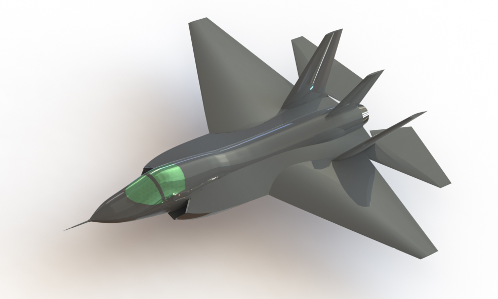 دانلود پروژه طراحی هواپیمای جنگنده اف F35 + توربین، EPU و APU (3)
