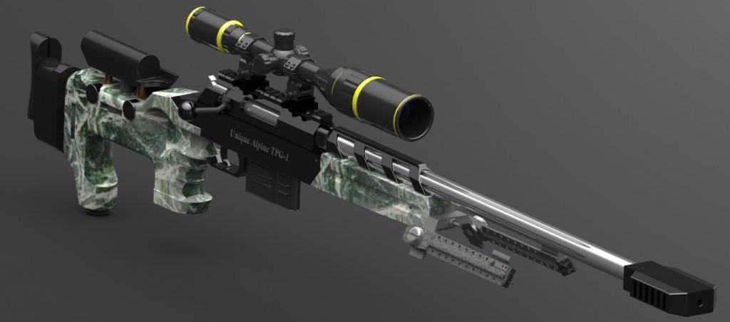 دانلود پروژه طراحی اسلحه تک تیر انداز TPG-1 (1)