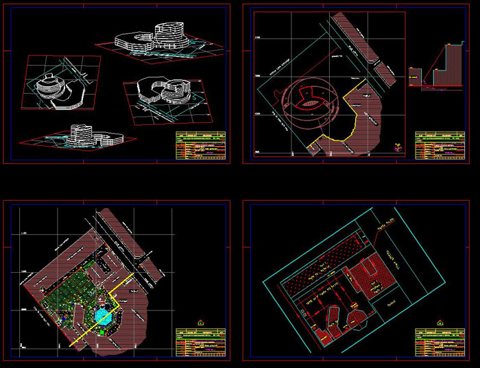 دانلود پروژه طراحی نقشه و پلان بیمارستان مدرن کودکان (2)