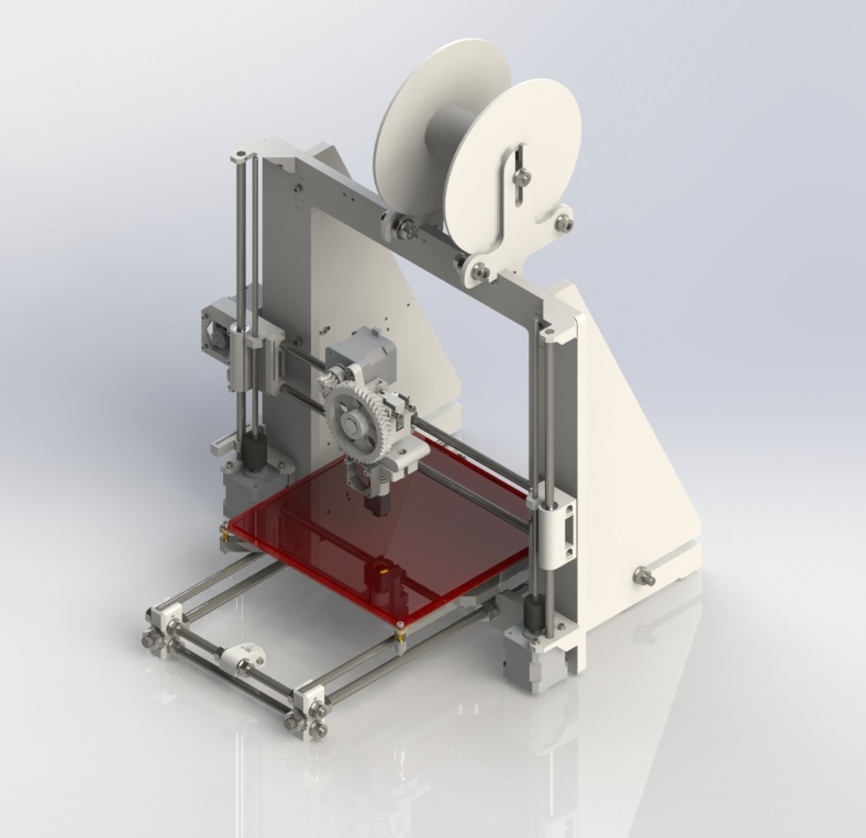 دانلود پروژه طراحی پرینتر سه بعدی پروسا prusa