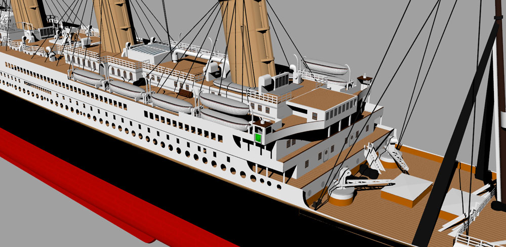 دانلود پروژه طراحی کشتی آرام‌اس تایتانیک RMS Titanic (1)