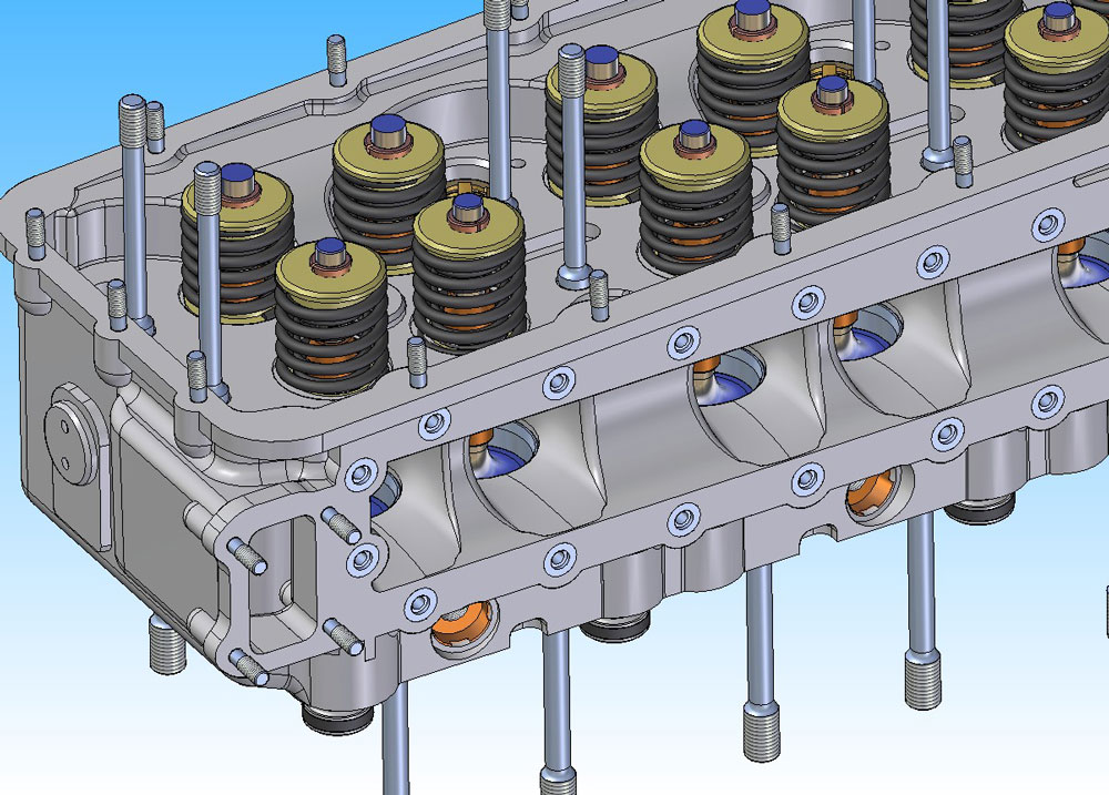 دانلود پروژه طراحی سر موتور هواپیما رولز رویس مرلین (1)