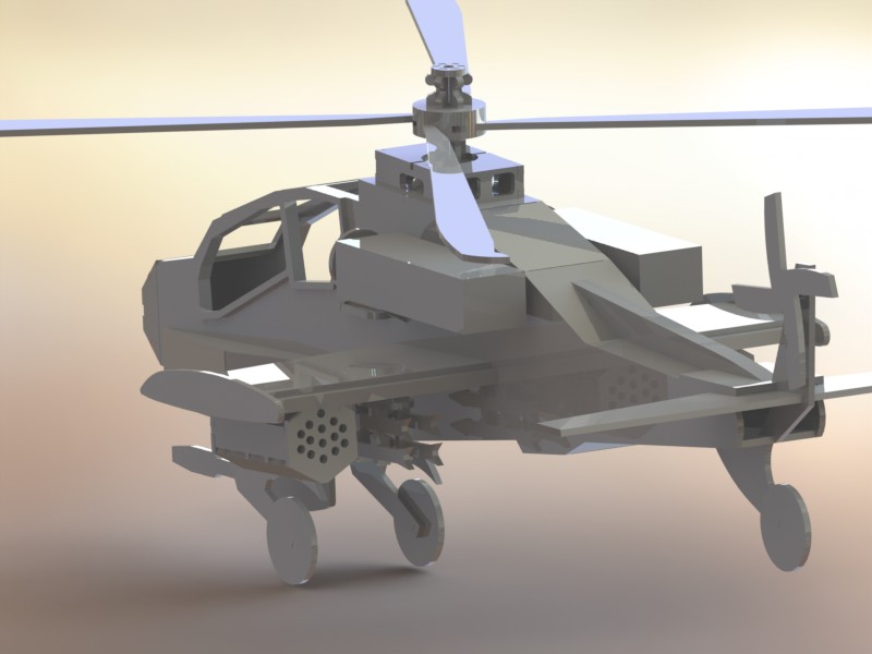 دانلود پروژه طراحی هلیکوپتر ای‌اچ-۶۴ آپاچی بوئینگ Apache Helicopter AH-64 (3)