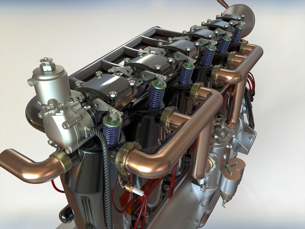 دانلود پروژه طراحی موتور هواپیما مرسدس (2)