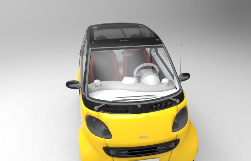 دانلود پروژه طراحی خودرو برقی اسمارت فورتو