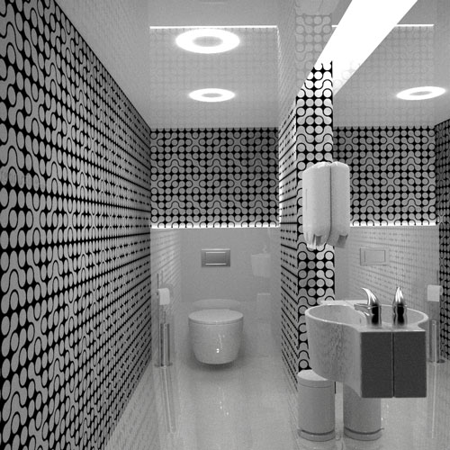دانلود پروژه طراحی سرویس بهداشتی , دستشویی و توالت مدرن