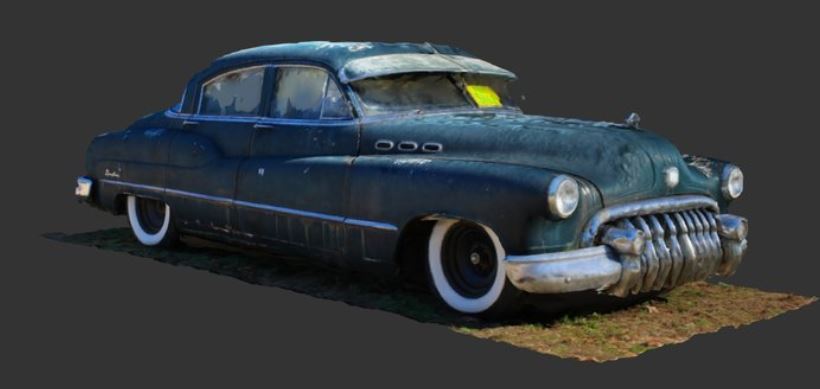 دانلود پروژه طراحی خودرو کلاسیک بیوک 1950