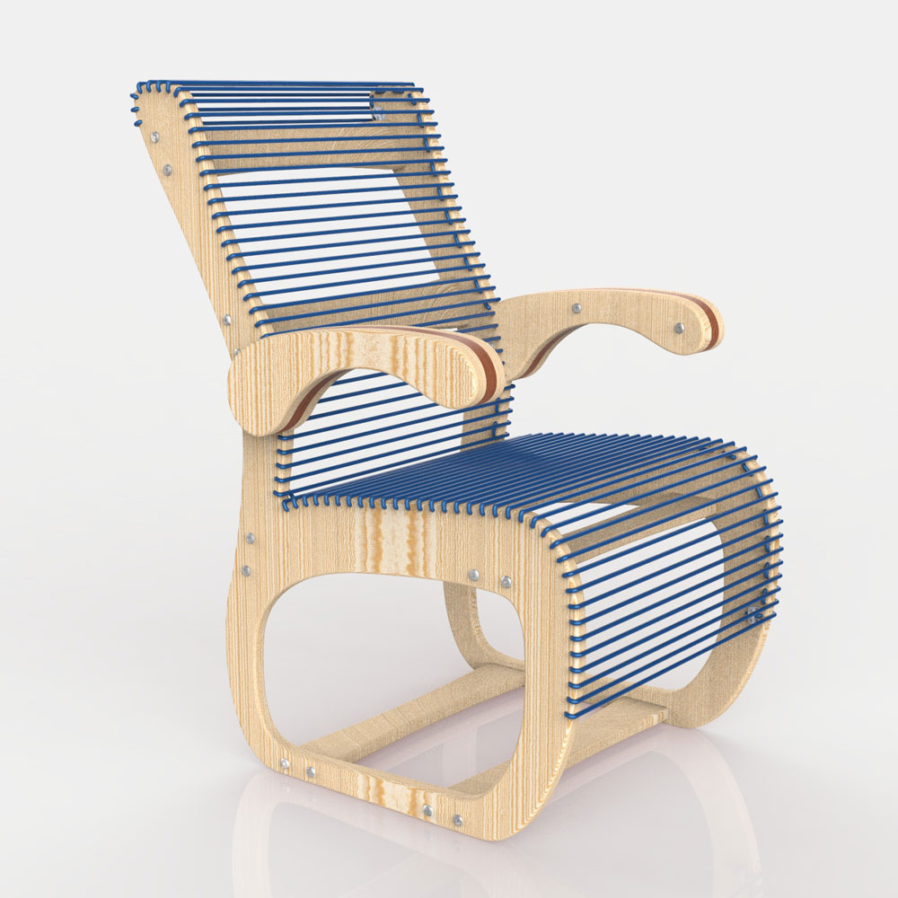 دانلود پروژه طراحی صندلی راحتی مدرن
