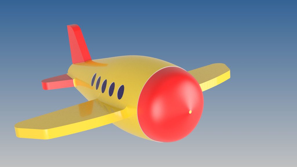 دانلود پروژه طراحی هواپیمای اسباب بازی