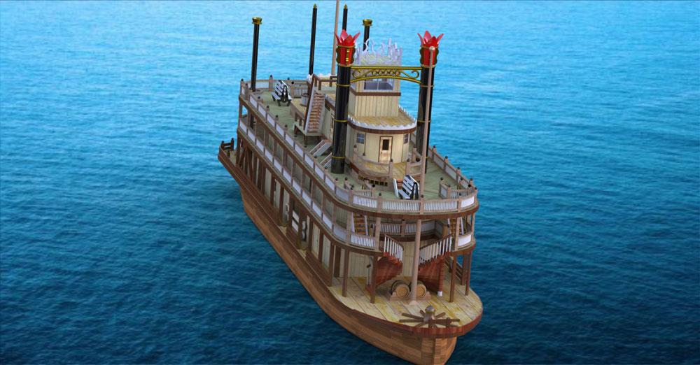 دانلود پروژه طراحی کشتی چوبی با جزییات کامل