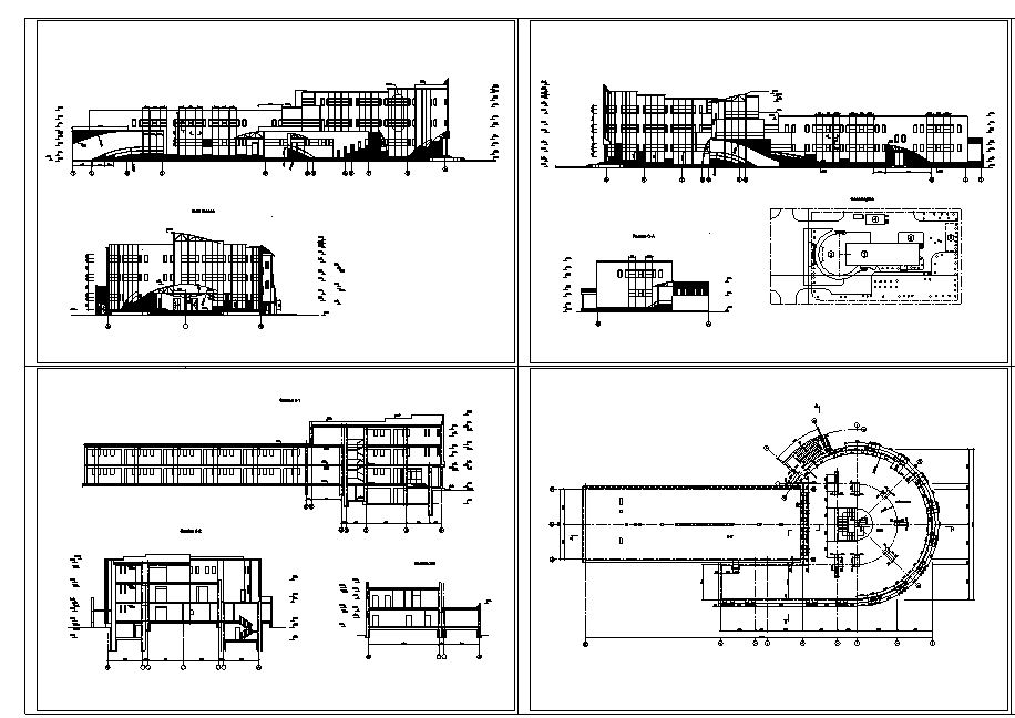 دانلود پروژه طراحی نقشه و پلان مرکز خرید مدرن (مجتمع تجاری - پاساژ - مال) 2