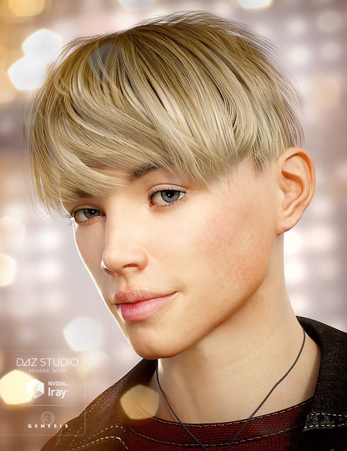دانلود پروژه طراحی مدل موی سر انسان (مرد , پسر) (3)