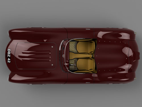 دانلود پروژه طراحی خودرو کلاسیک استون مارتین DB4 GT (4)