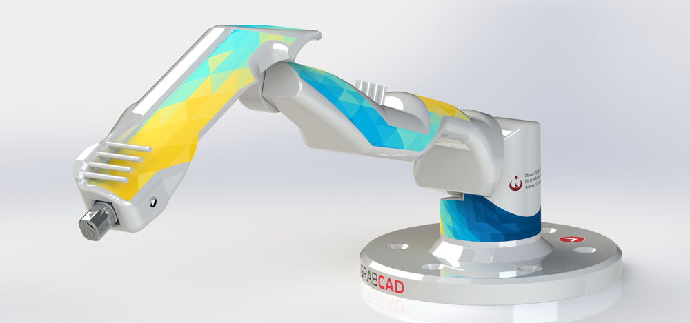 دانلود پروژه طراحی بازوی رباتیک صنعتی یورو 1500