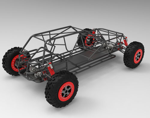 دانلود پروژه طراحی خودرو اسپرت باگی (4)