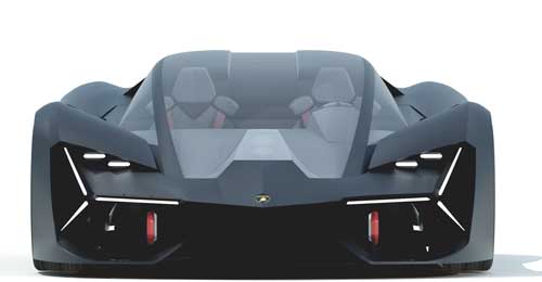 دانلود پروژه طراحی سوپر خودرو لامبورگینی ترزو میلنیو
