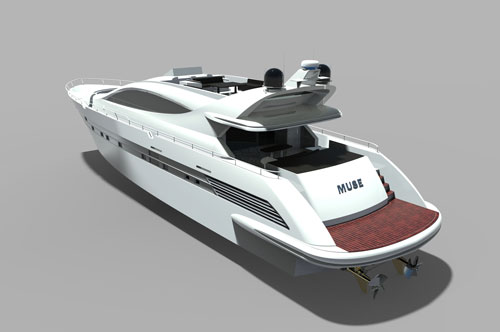 دانلود پروژه طراحی قایق موتوری لوکس و تفریحی یات (3)