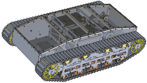 دانلود پروژه طراحی چرخ شنی برقی کنترلی