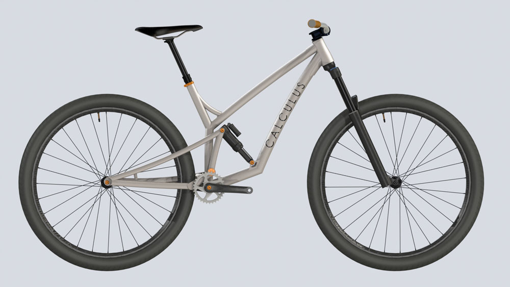 دانلود پروژه طراحی دوچرخه کوهستان تیتانیومی