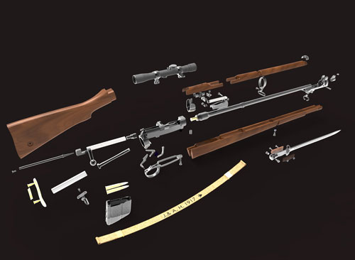 دانلود پروژه طراحی اسلحه لی انفیلد 303 SMLE (3)