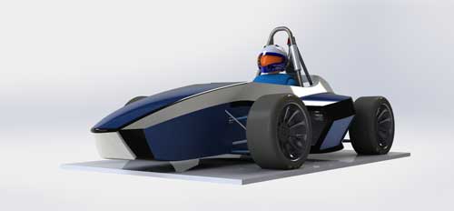 دانلود پروژه طراحی خودرو اسپرت Formula SAE