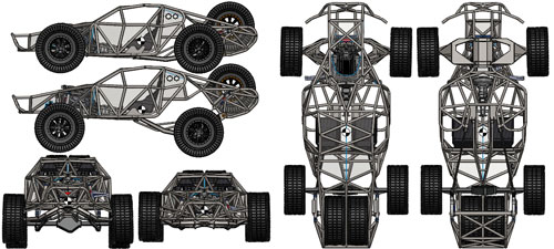 دانلود پروژه طراحی خودروی اسپرت رالی فایتر (2)