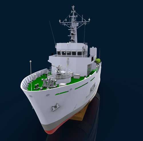 دانلود پروژه طراحی کشتی جنگی (ناوشکن) HMS Arun (2)