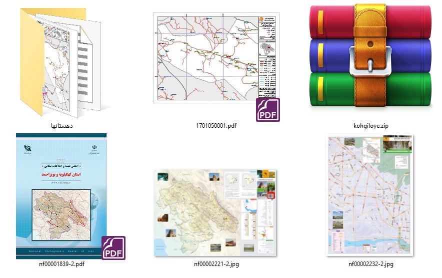 دانلود پروژه نقشه های شهرداری , گردشگری و اطلس کهگیلویه و بویراحمد (یاسوج)