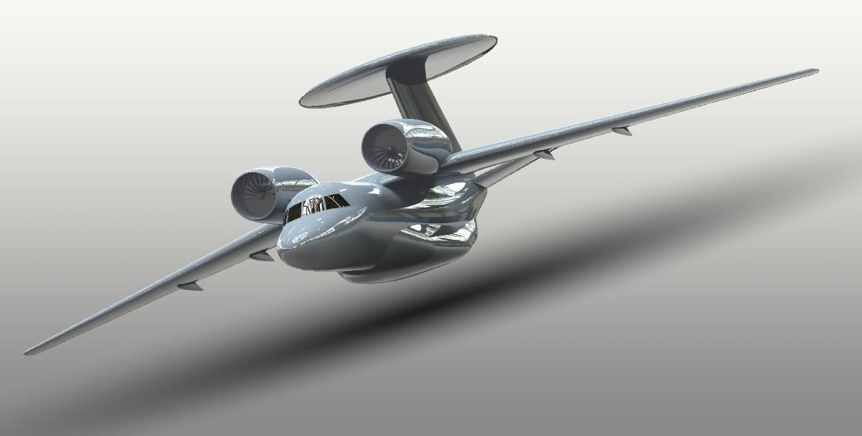 دانلود پروژه طراحی هواپیمای جنگنده چندمنظوره آنتونوف An-71