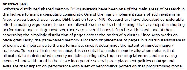 دانلود پایان نامه : بررسی Page-Based در نرم افزار سیستم حافظه مشترک توزیع شده ArgoDSM