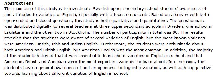 دانلود پایان نامه : بررسی  آگاهی و نگرش دانش آموزان دبیرستان از انواع زبان انگلیسی