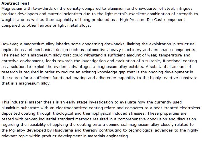 دانلود پایان نامه : بررسی تریبولوژیکی و ترموفیزیکی  ریخته گری و پوشش فلزات سبک در آلیاژ جدید HPDC Mg