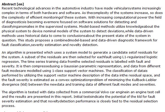 دانلود پایان نامه : بررسی راه حل های نرم افزاری برای تشخیص خطای موتور خودرو