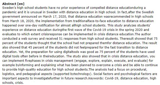 دانلود پایان نامه : بررسی مدیریت بحران آموزش مجازی دانش آموزان در همه گیری کرونا