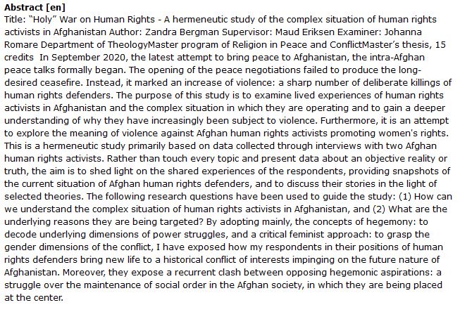 دانلود پایان نامه : بررسی هرمنوتیکی وضعیت پیچیده فعالان حقوق بشر در افغانستان