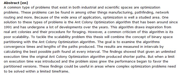 دانلود پایان نامه بهینه سازی الگوریتم کلونی مورچگان و حل مشکلات پیچیده در بازه زمانی محدود