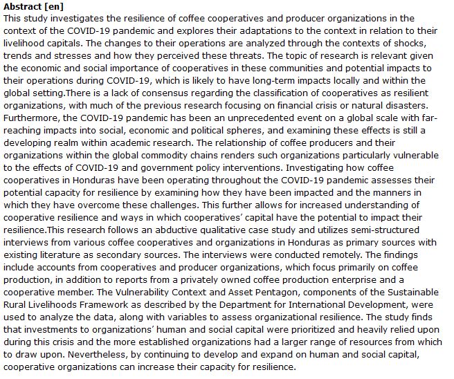 دانلود پایان نامه : مدیریت بحران و تقویت انعطاف پذیری تعاونی ها در همه گیری کرونا