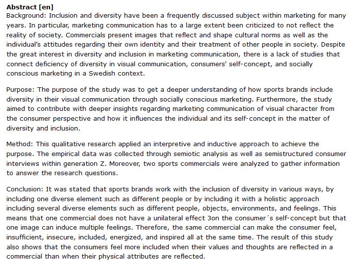 دانلود پایان نامه : مطالعه کیفی در مورد تاثیر تبلیغات برندهای ورزشی بر خودپنداره مصرف کننده
