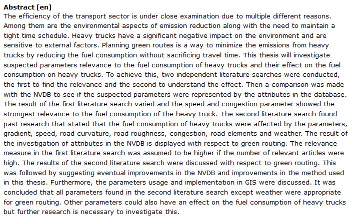 دانلود پایان نامه : بررسی بهبود مصرف سوخت کامیون های سنگین جهت کاهش  تأثیرات منفی بر محیط زیست